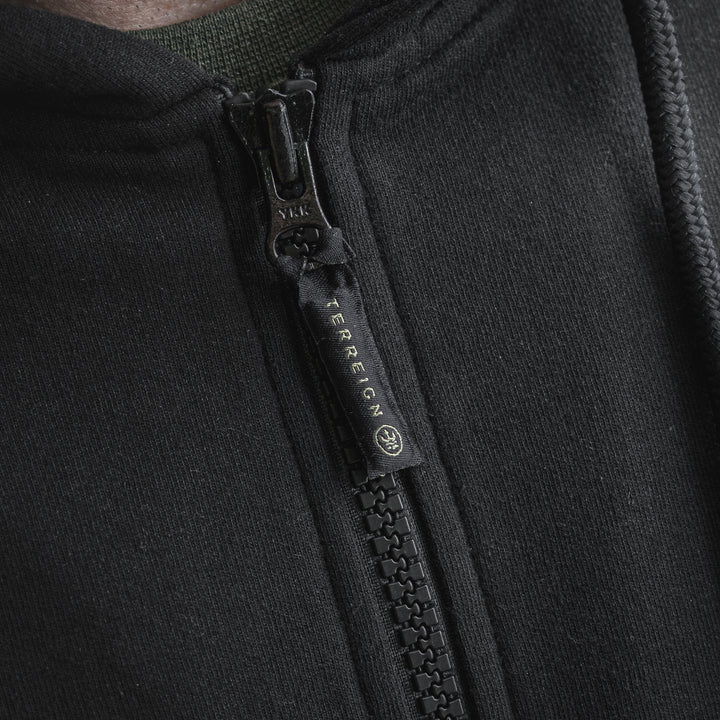 Timeless Zip Hoodie - Black