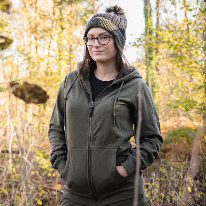 Timeless Zip Hoodie - Green