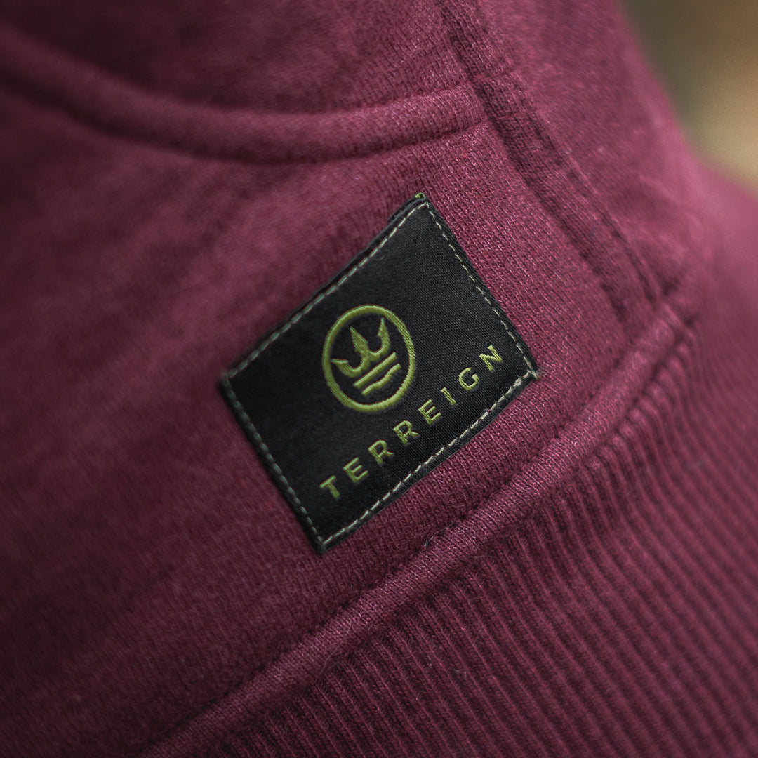 Tri-angler Hoodie - Burgundy