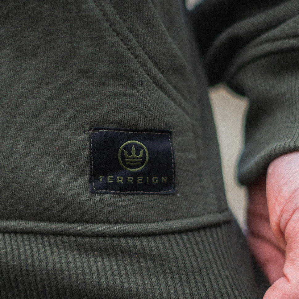 Timeless zip hoodie - Green