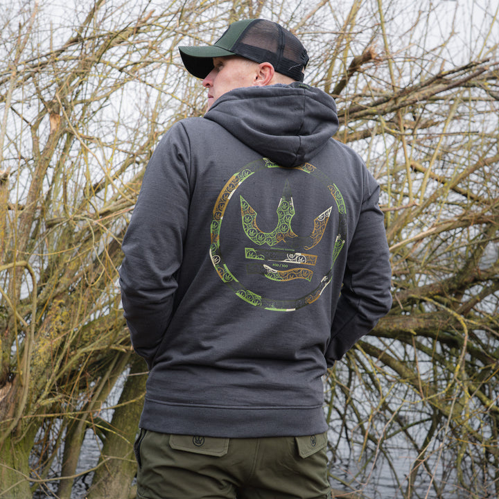 LIMITED EDITION - Anniversary Camo Hoodie -  Charcoal (ONLY 100 AVAILABLE - 5 left) INDIVIDUALLY NUMBERED DESIGNS