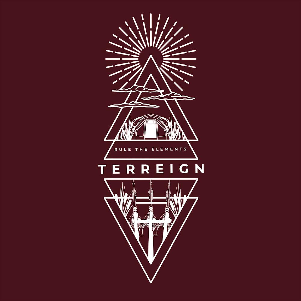 Tri-angler Hoodie - Burgundy