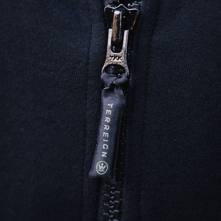 Timeless Zip Hoodie - Black