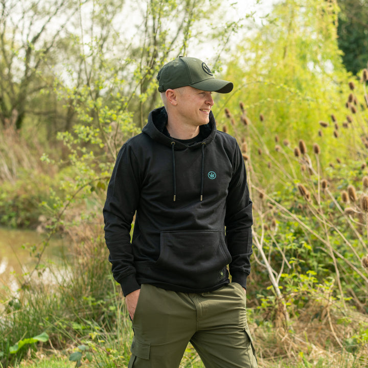 The Kingfisher Hoodie - Black