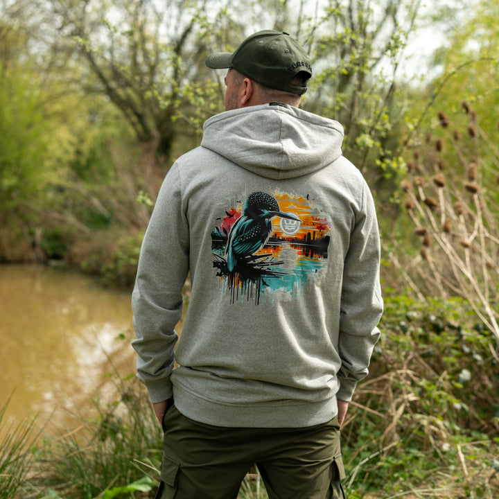 The Kingfisher Hoodie -  Grey