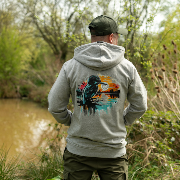 The Kingfisher Hoodie -  Grey