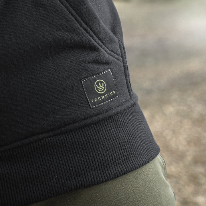 Timeless Zip Hoodie - Black