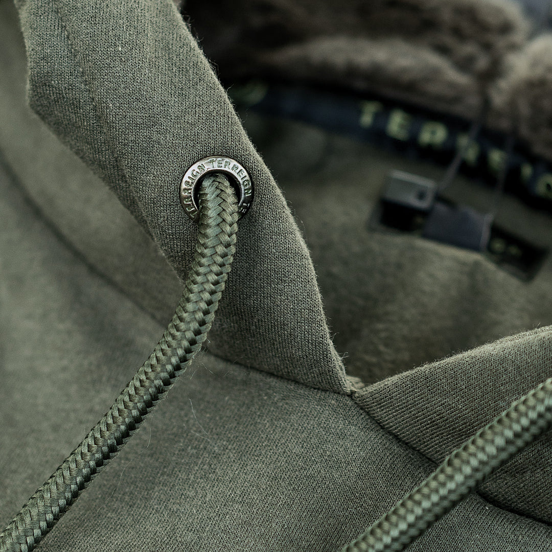 Moonlight Hoodie - Green with Black
