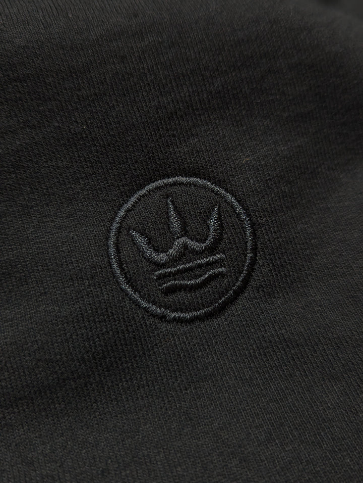 Timeless Zip Hoodie - Black