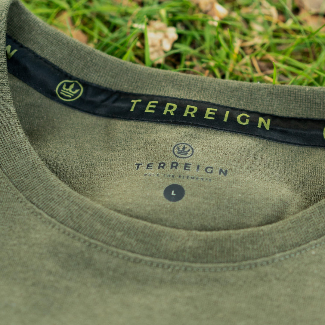 Green Jumper with White Chesta