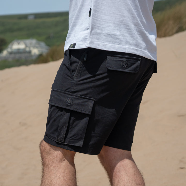 Timeless Cargo Short - Black