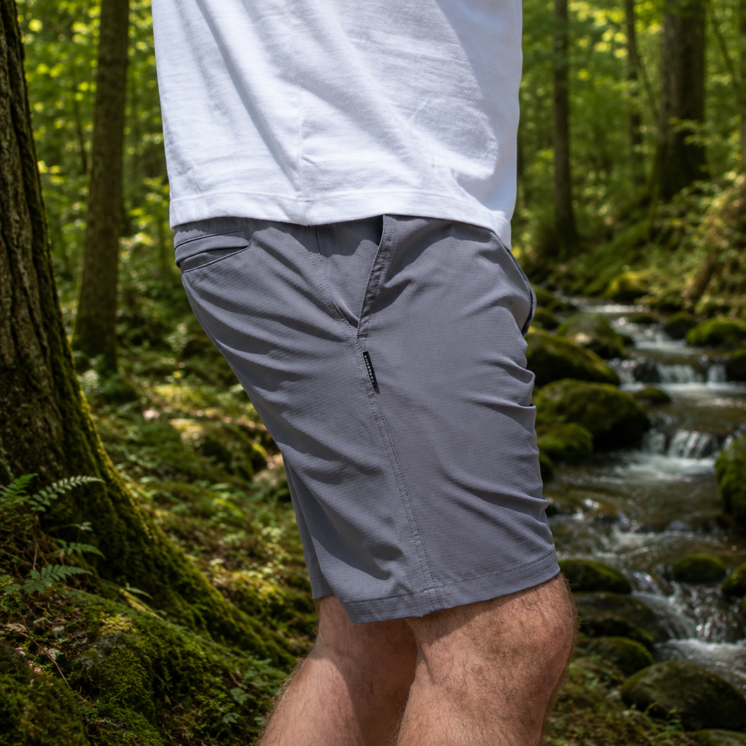 Trek Shorts - Pebble -  Limited Edition