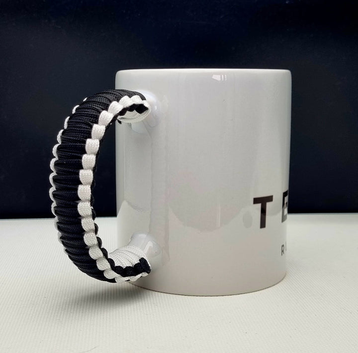 Signature White Mug - Black Chesta
