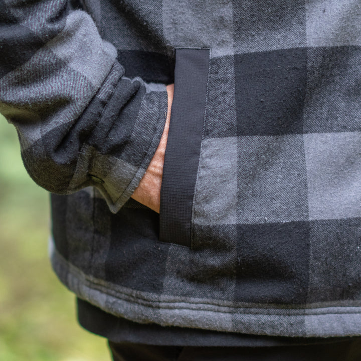 Flannel Sherpa Jacket - Limited Edition