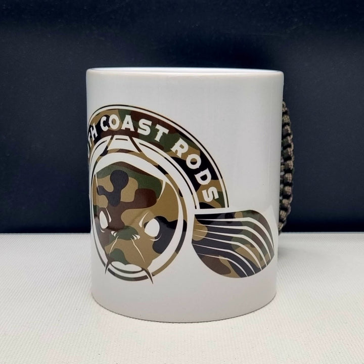 Signature White Mug - South Coast Rods Camo