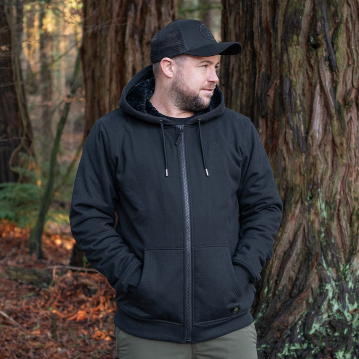 Extreme Zip hoodie - Black