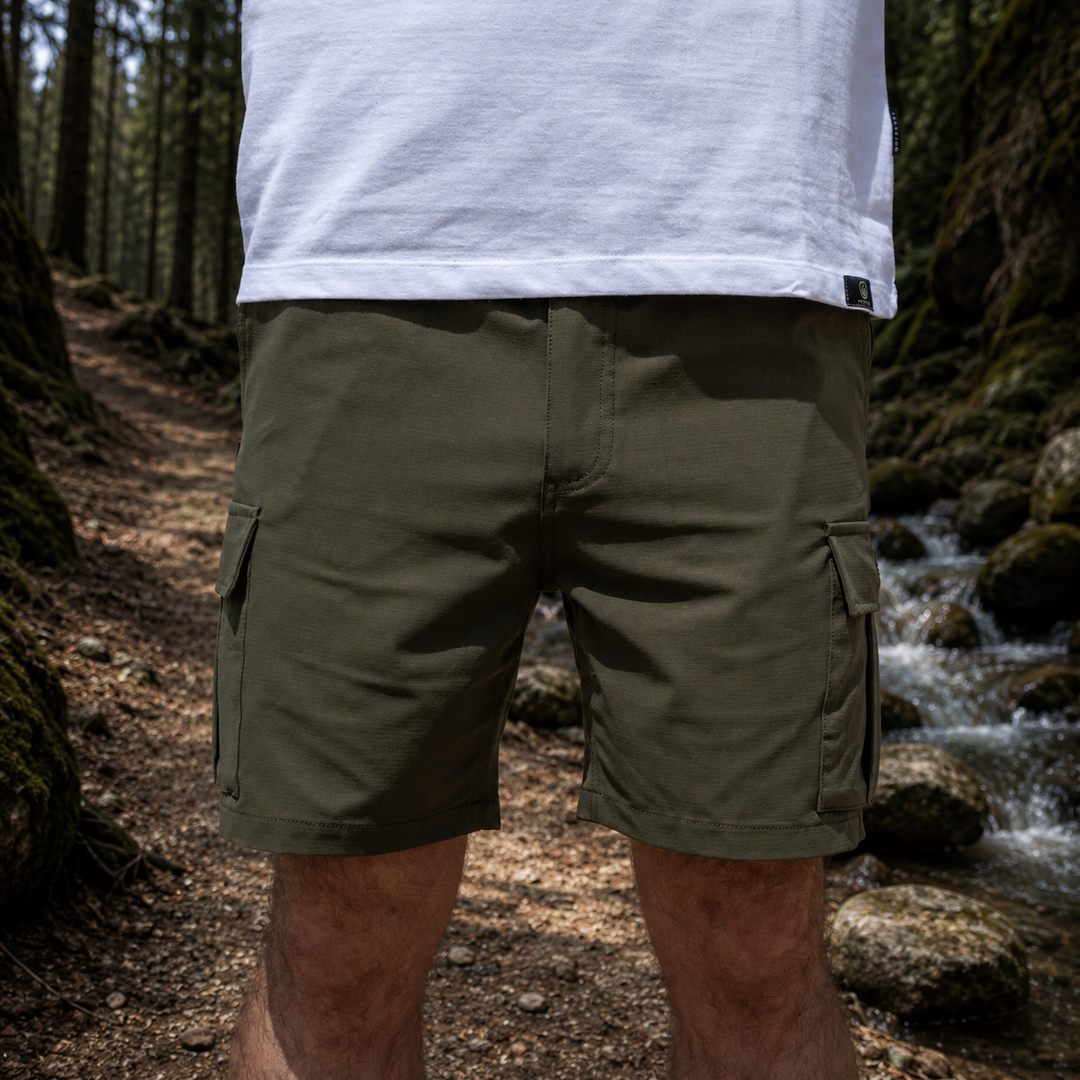 Timeless Cargo Short - Green
