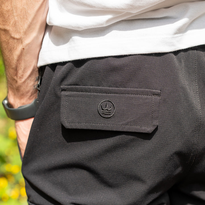Timeless Cargo Trouser  - Black