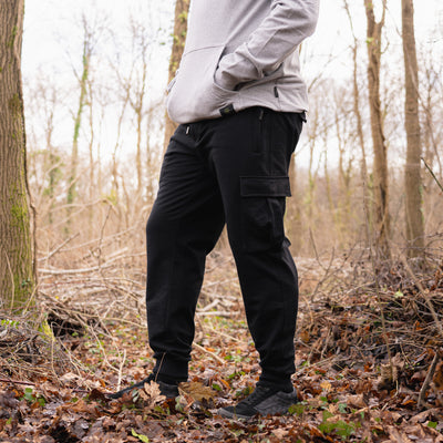 Timeless Cargo Joggers Black