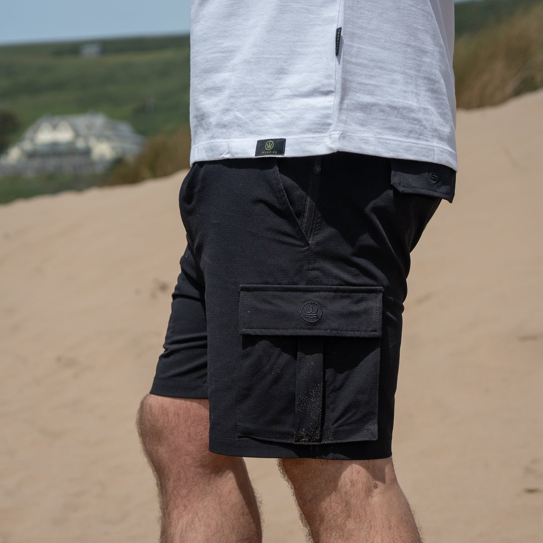 Timeless Cargo Short - Black