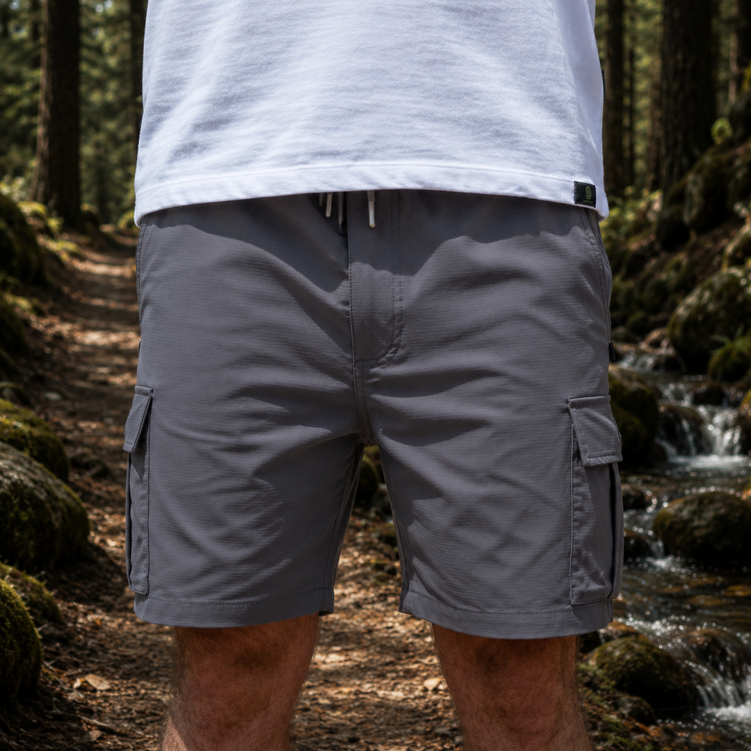 Timeless Cargo Short -Pebble - Limited Edition