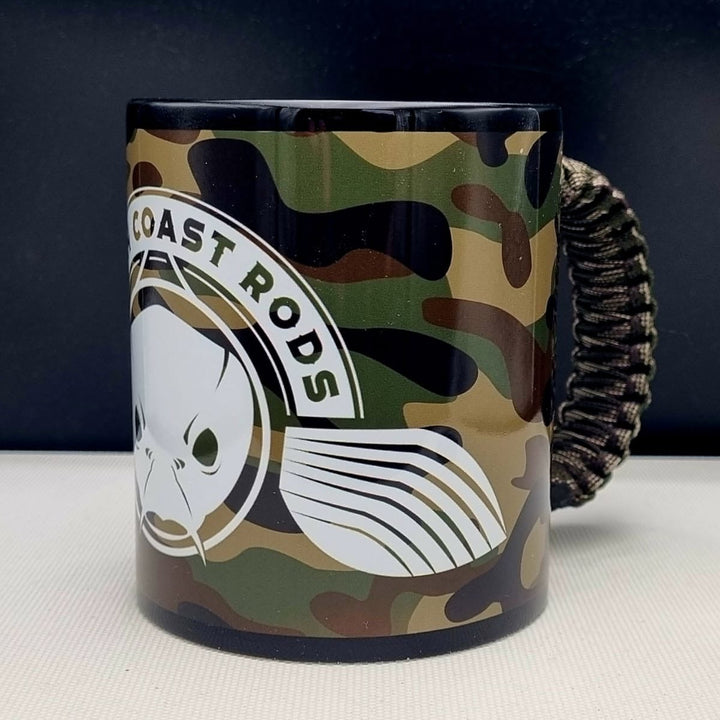Signature Black Mug - South Coast Rods Camo Logo