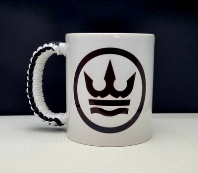 Signature White mug - Black  Icon