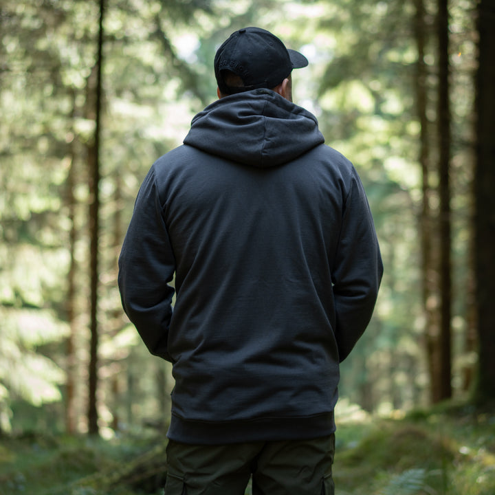 Timeless Zip Hoodie - Charcoal