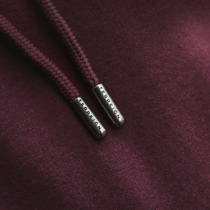 Tri-angler Hoodie Burgundy