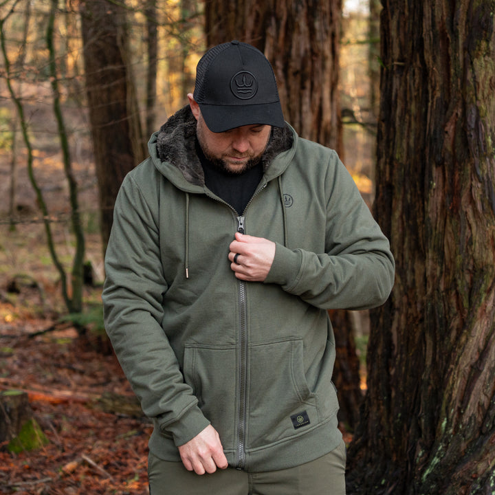 Extreme Zip hoodie - Green