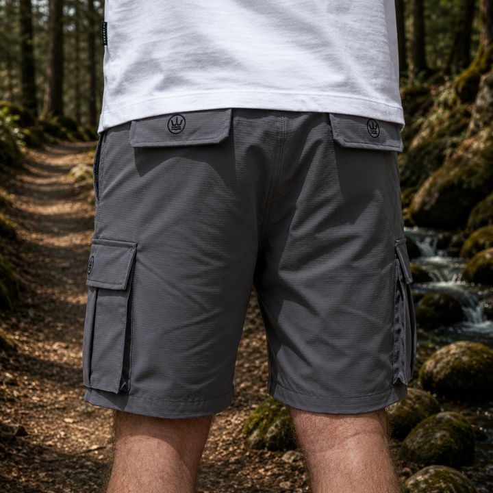 Timeless Cargo Short -Pebble - Limited Edition