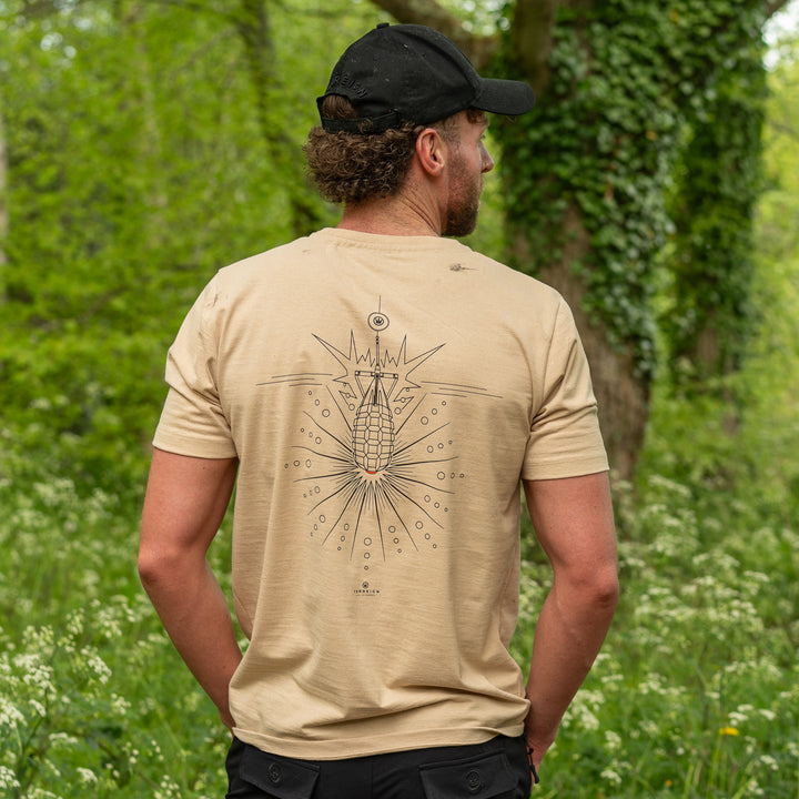 Bombs Away T-Shirt - Nude