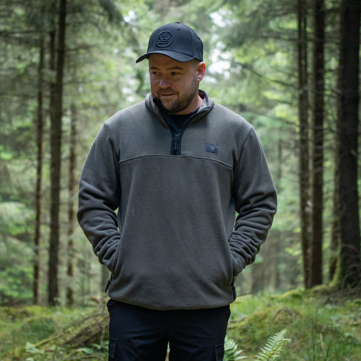 Summer 1/4 Zip Fleece Jumper - Green