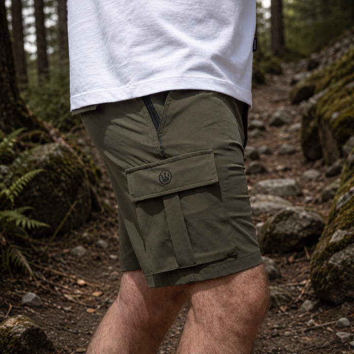Timeless Cargo Short - Green