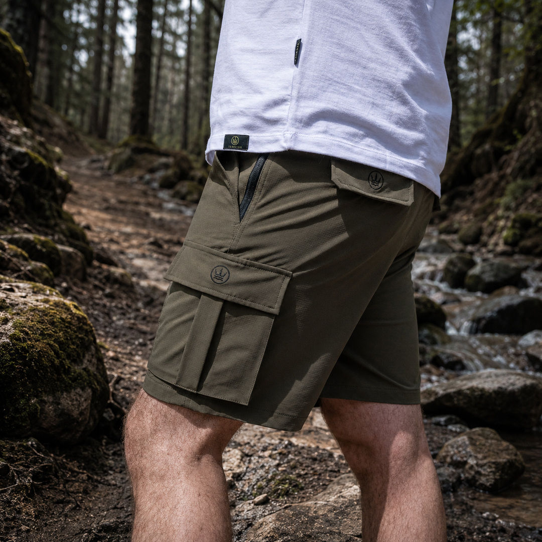 Timeless Cargo Short - Green
