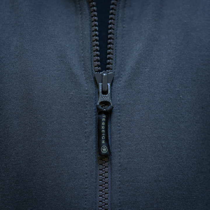 Timeless Zip Hoodie - Charcoal