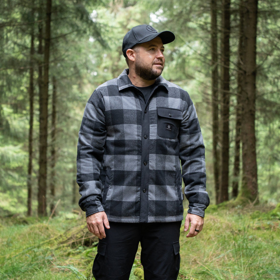 Flannel Sherpa Jacket - Limited Edition