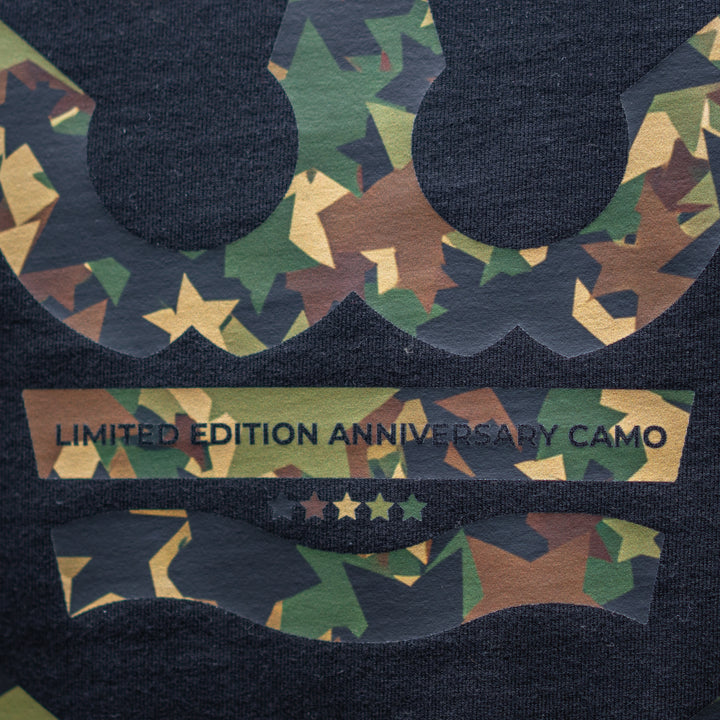 2026 Anniversary 5-star Camo Hoodie -  Black - Limited Edition ￼