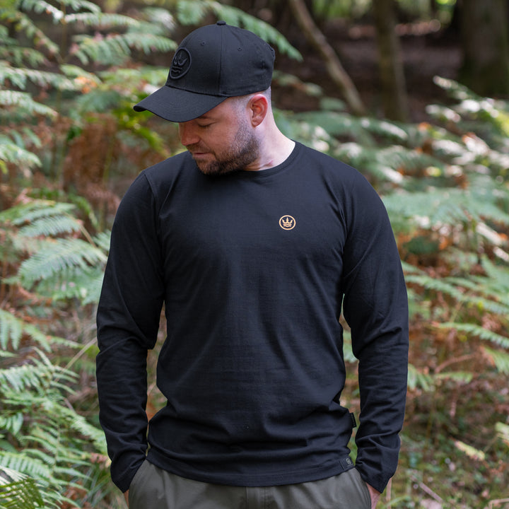 Black Long Sleeve Bumblebee T-shirt
