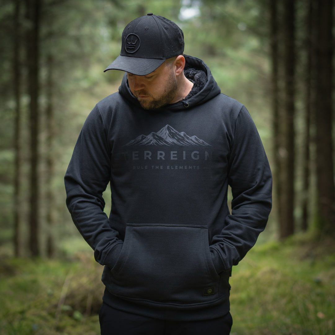 Summit Stealth Hoodie - Black