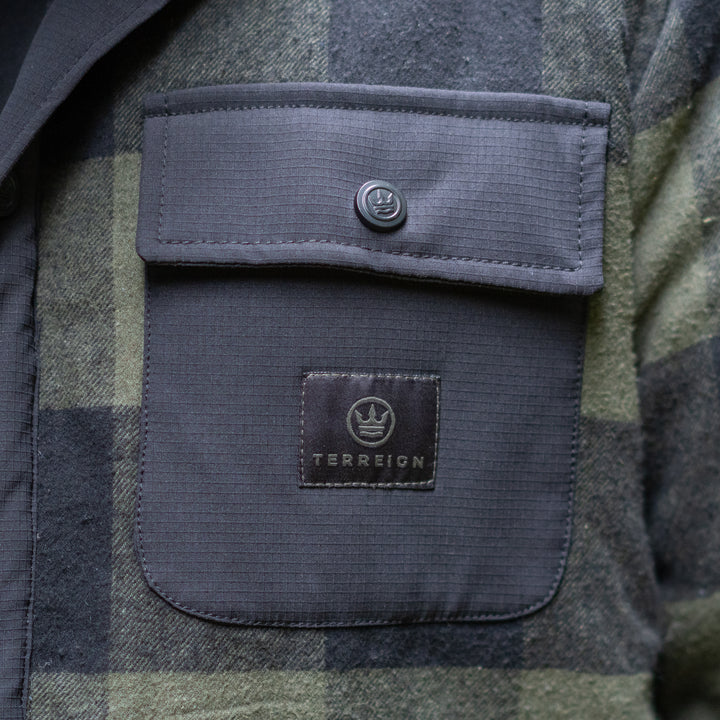 Flannel Sherpa Jacket - Limited Edition