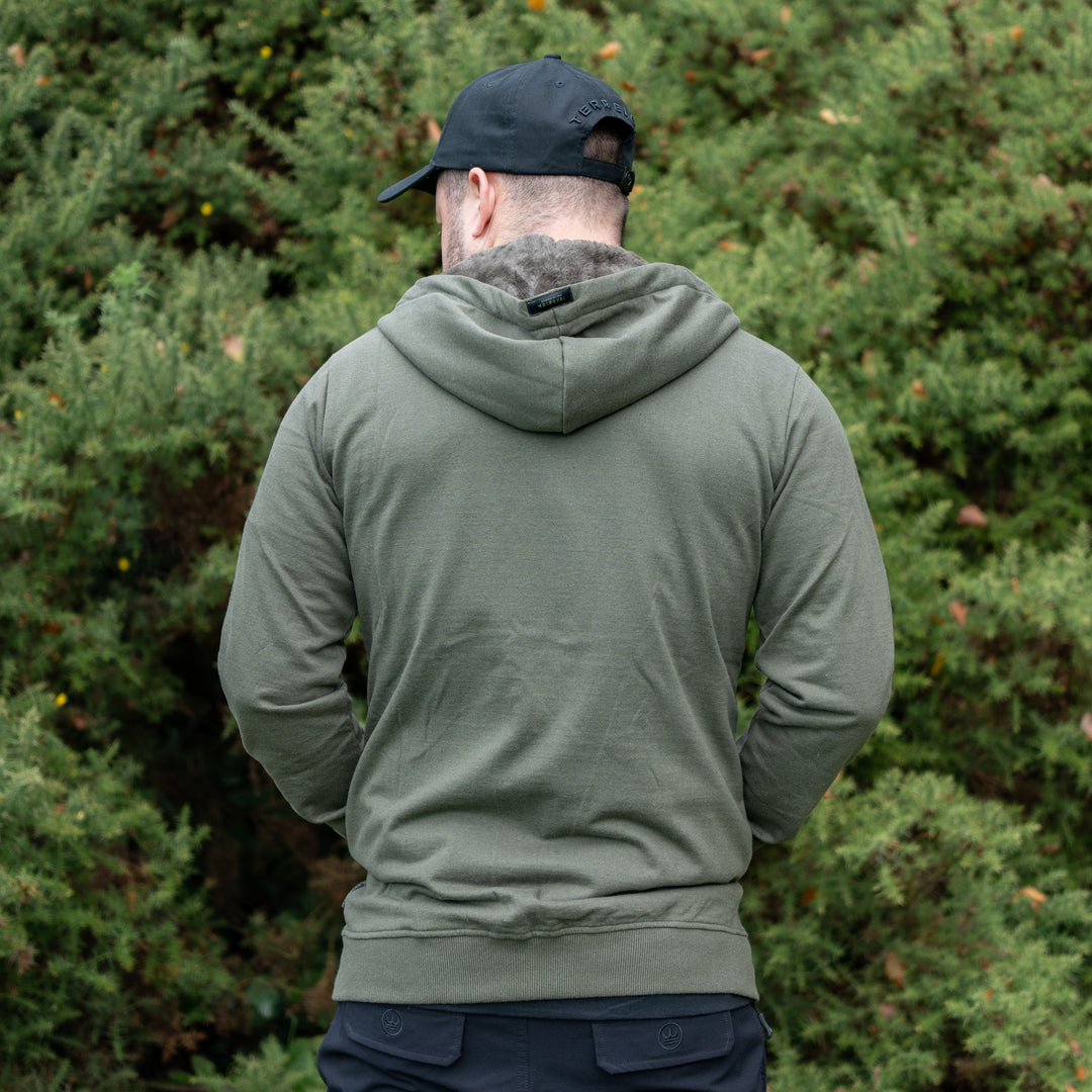 Timeless Zip Hoodie - Green