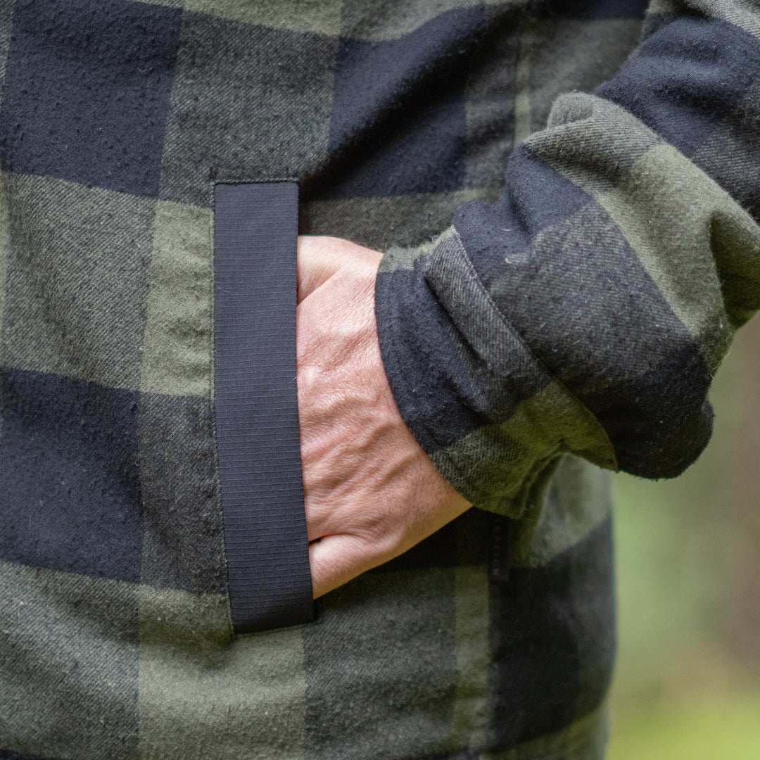 Flannel Sherpa Jacket - Limited Edition