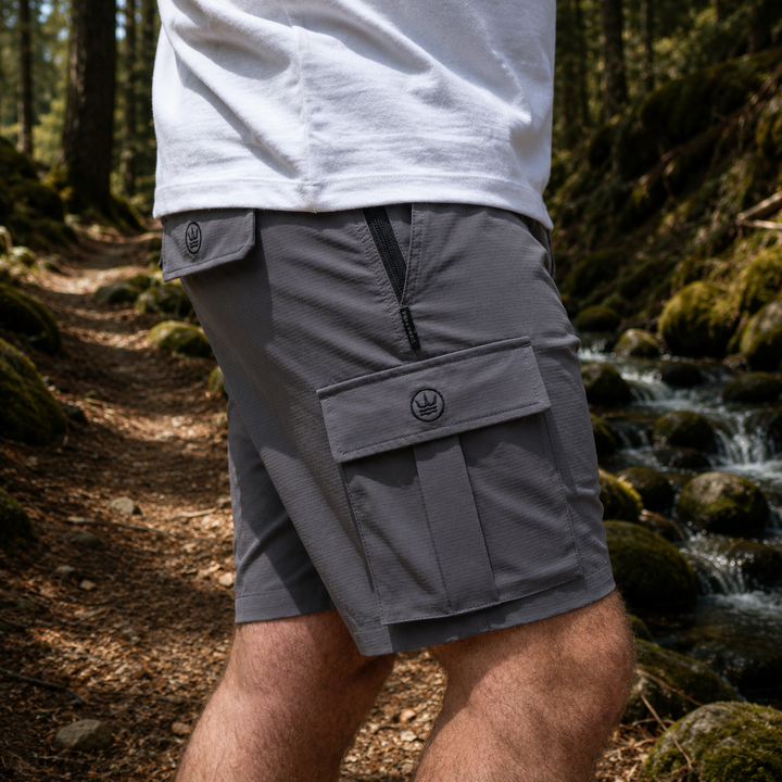 Timeless Cargo Short -Pebble - Limited Edition