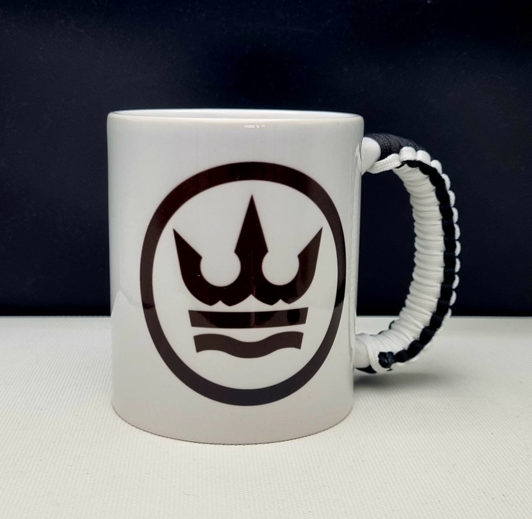Signature White mug - Black  Icon