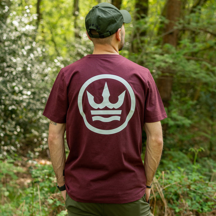Icon T-shirt - Burgundy