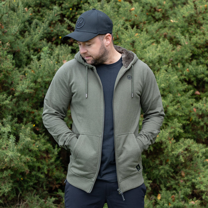 Timeless Zip Hoodie - Green