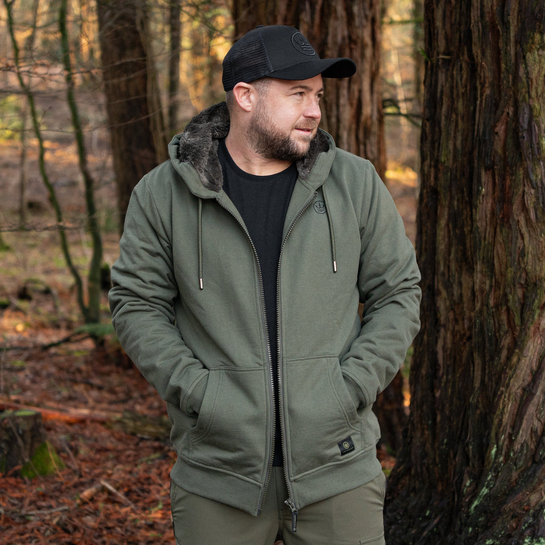 Extreme Zip hoodie - Green