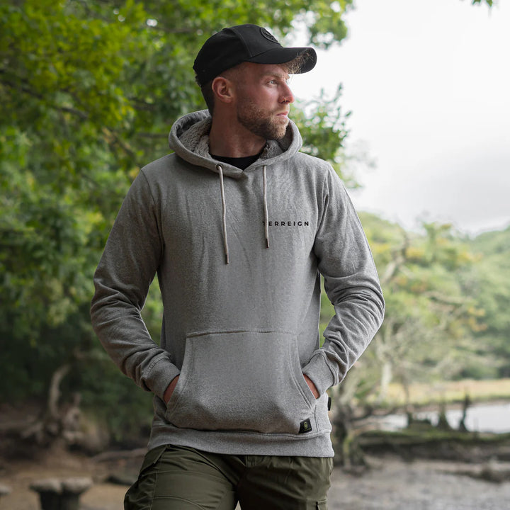 Tri-angler Hoodie Grey