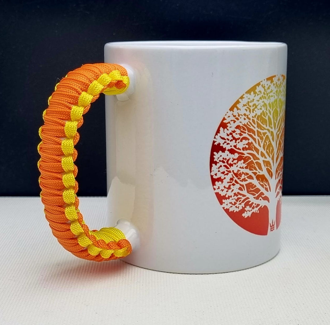 Signature White mug - Ember Oak